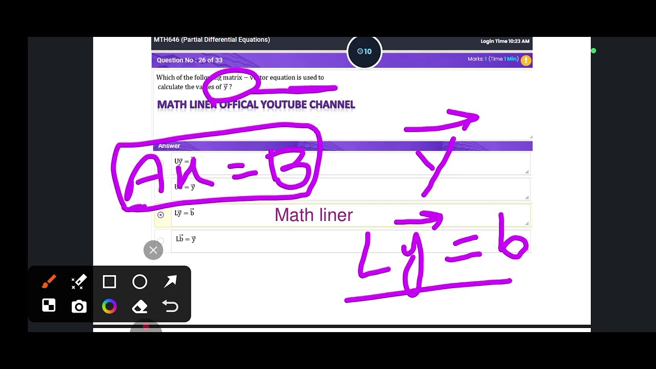 Mth646 Midterm Current paper solutions. Mth646 Midterm preparation.