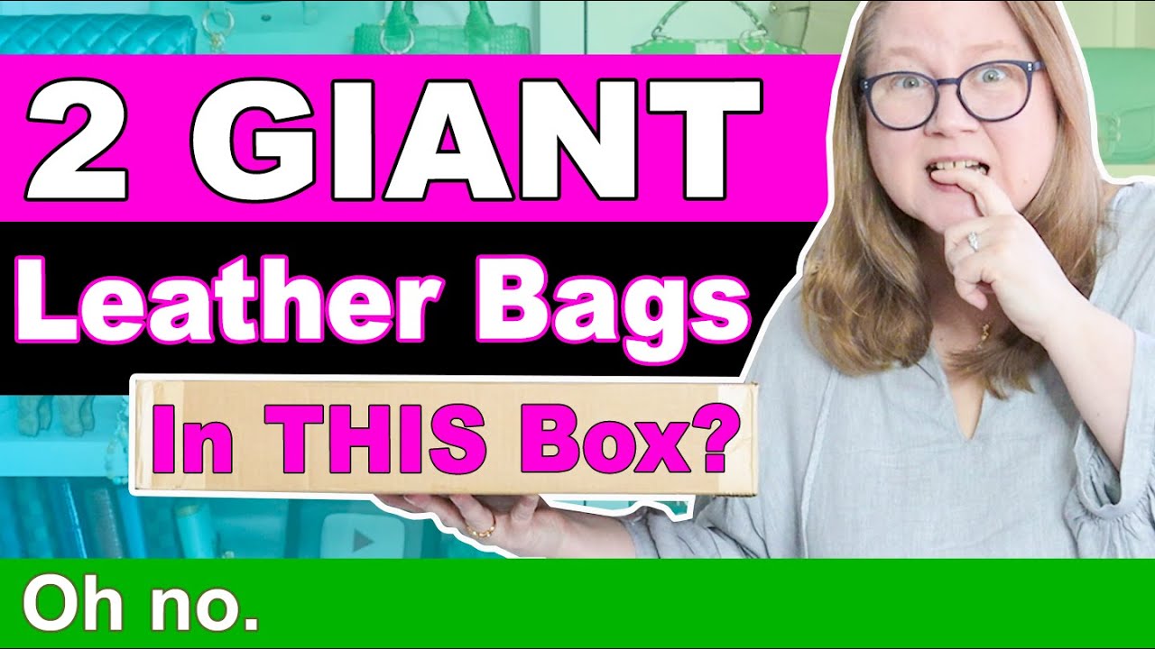 Неужели они действительно запихнули 2 ОГРОМНЫЕ кожаные сумки в эту крошечную коробку?! 🫣 Винтажна...
