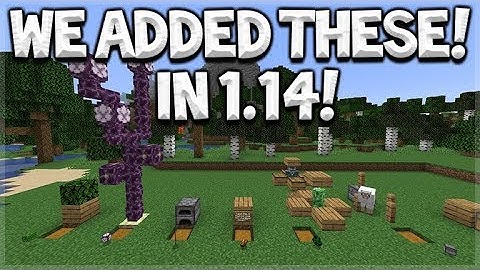 Minecraft Added 6 Features Community Suggested Features in Minecraft 1.14 Village & Pillage Update