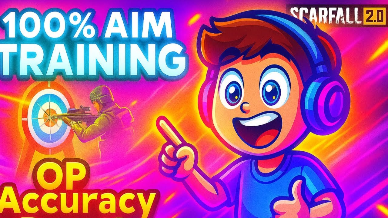 100% Aim Training in Scarfall 2.0 🔥 | Boost Accuracy Like a Pro!