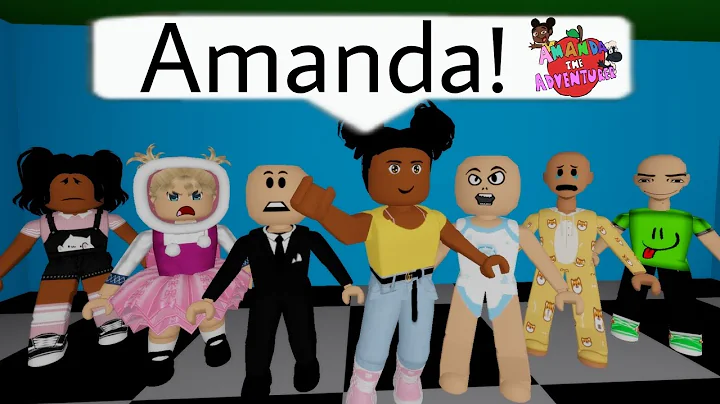 DAYCARE AMANDA THE ADVENTURER | Funny Roblox Momen...