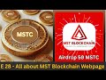 Ep. -28 | Important Information on MST blockchain Webpage | The Humble Trader | Jio Coin