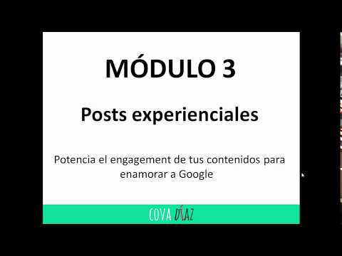 Módulo 3 Posts experienciales