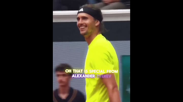 Only Zverev Can Hit This Shot… AGAIN 😳| #RolandGarros #tennis #zverev #tennisplayer