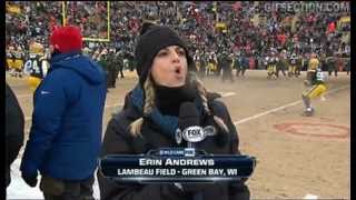 NFL FUNNY..ERIN ANDREWS BLOWING THE WHOLE TEAM