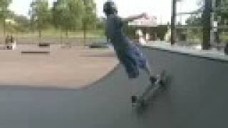 Jacob on the half pipe!