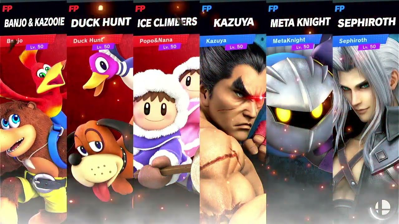 Super Smash Bros Ultimate Amiibo Fights Request  Team Battle at Fountain of Dreams