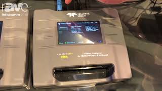 InfoComm 2018: Teledyne Lecroy Shows the Quantum Datan280G Video Generator and 280A Video Analyzer