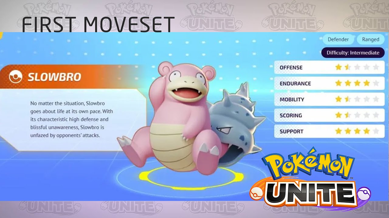 Slowbro moveset 1, Pokémon UNITE