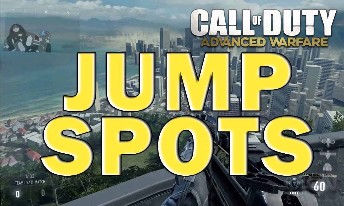 COD Advanced Warfare: Recovery - Jumps Spots & Tricks (Call of Duty: AW Online)