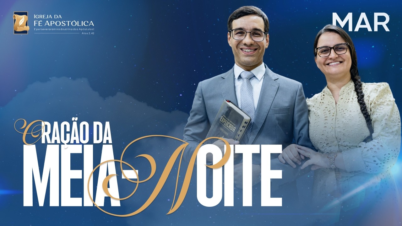 🔴 Oração da Meia-Noite | 04/03/26 | Pr. Johny Mange | Ao Vivo