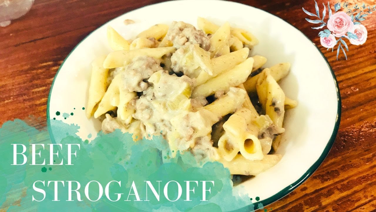 Easy Beef Stroganoff Simple Stroganoff Beef Pasta Recipe Poor