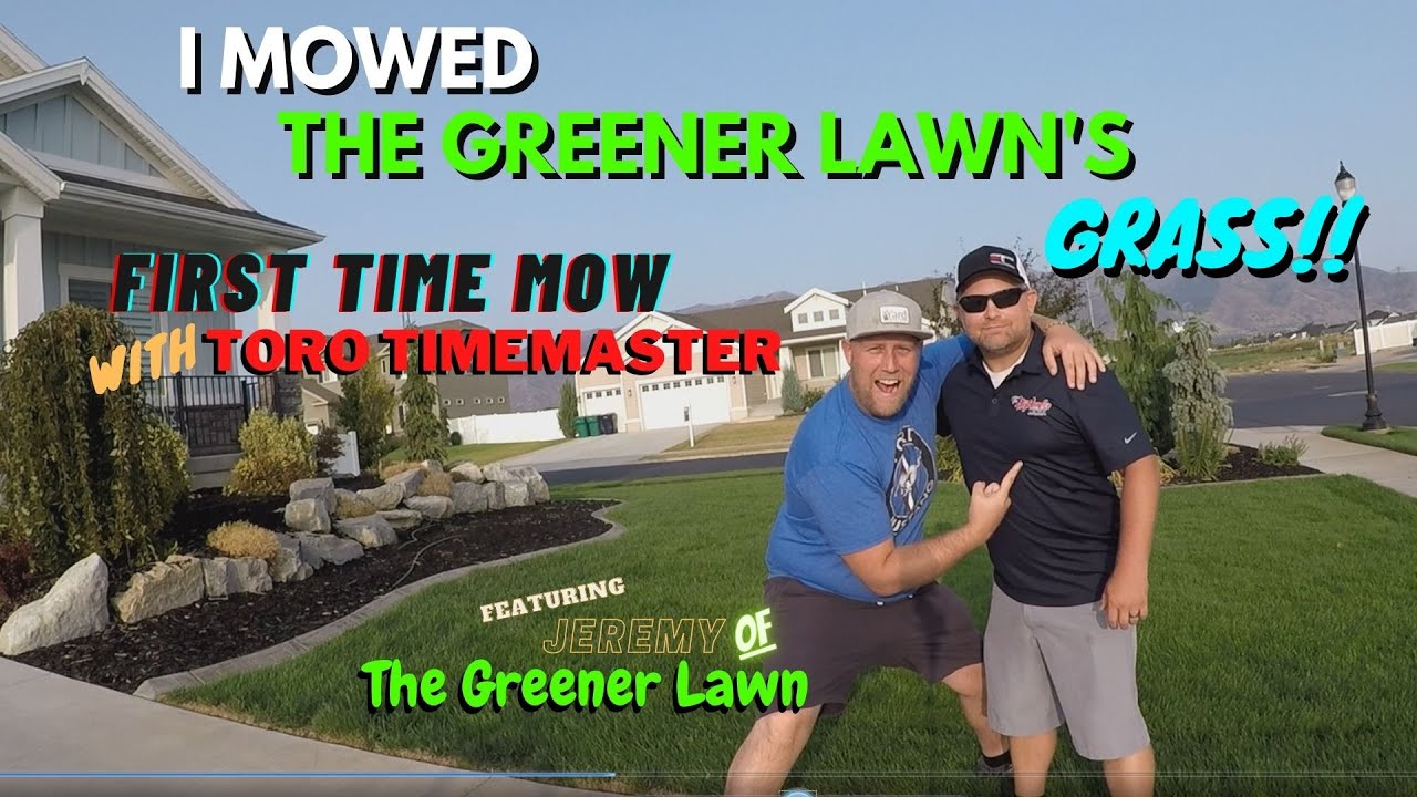 Photo inspiration: Visual Reference: I Mowed The Greener Lawn S Grass Toro Timemaster Mow