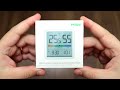 XIAOMI MIIIW NK5253 Temperature Humidity Clock ► МЕТЕОСТАНЦИЯ СЯОМИ / ЧАСЫ + термометр + гигрометр