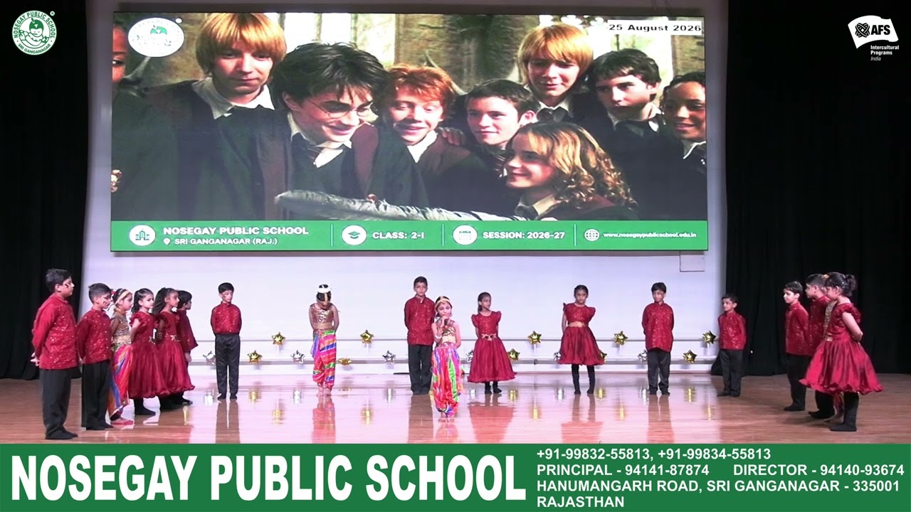 ANNUAL PRESENTATION | II-I | TOPIC - HARRY POTTER