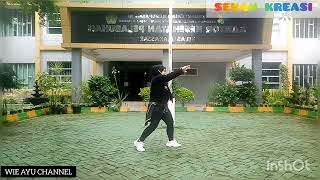 dj uwiih mengerikan/senam kreasi tik tok viral/choreo by wie ayu