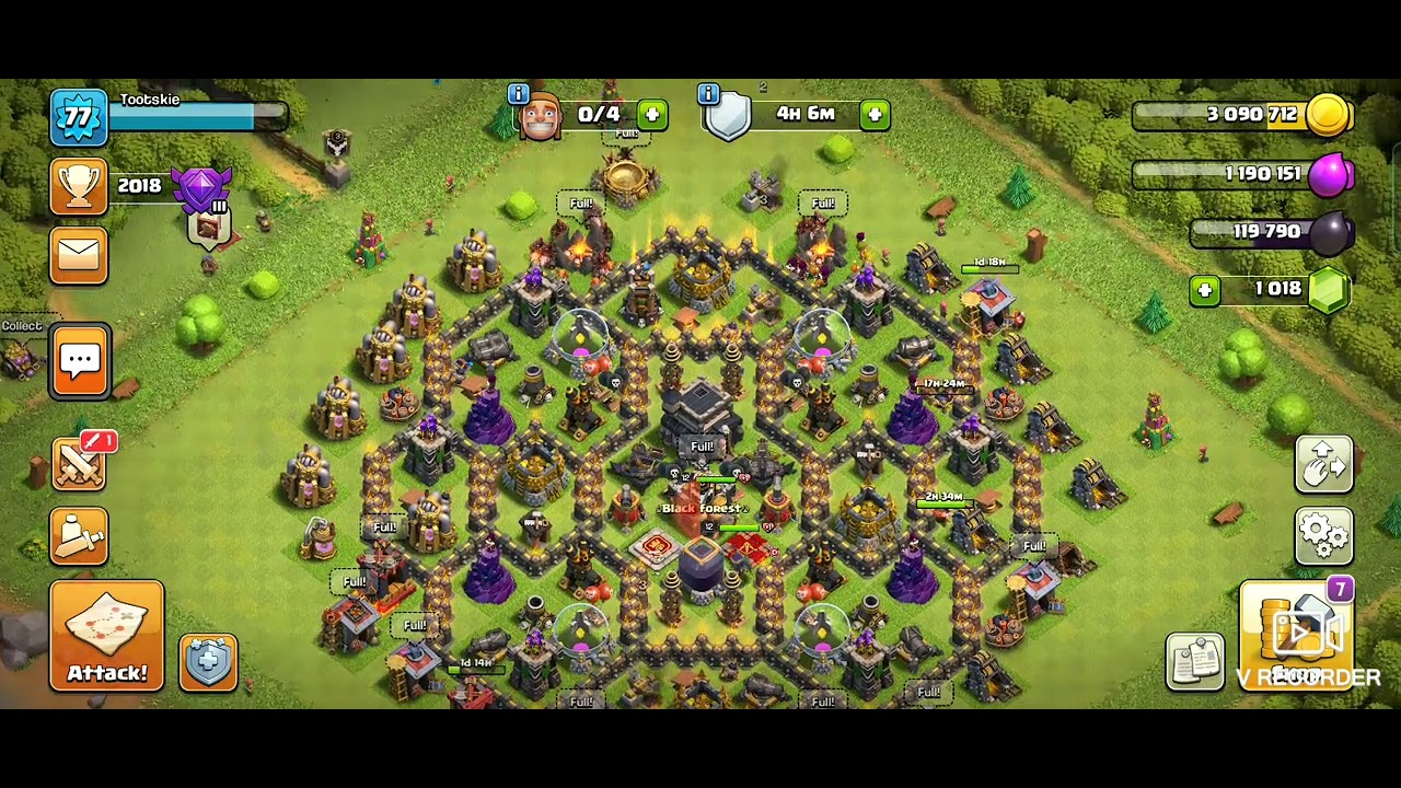 Th9 attack Th10/war strategy!plus events strategy 3star