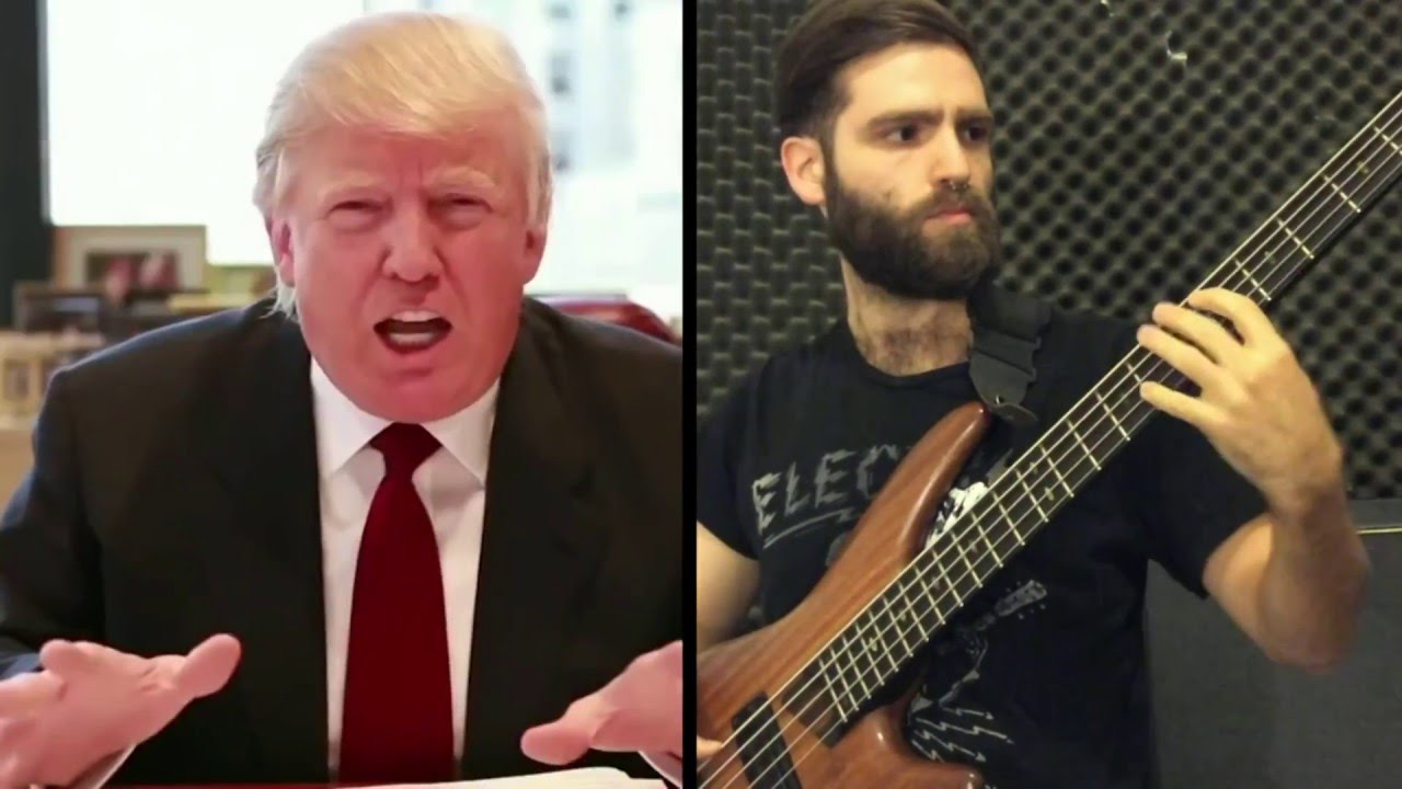 Metal version of Trump saying "China" by A Dying Ultimatum