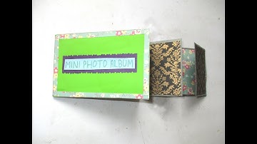 How To Make Mini Photo Album | Full Tutorial By Sugi Majhi