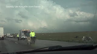 Severe storms impact travel on I-70