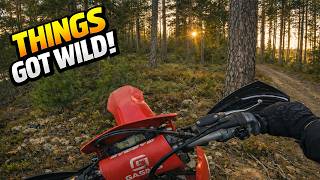 THINGS GOT WILD! Enduro Ride Turned Into Chaos - GASGAS EC 300