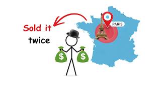 The Eiffel Tower Sold TWICE#FinStick #TrueCrime #EiffelTower #FinancialScams #BusinessHistory
