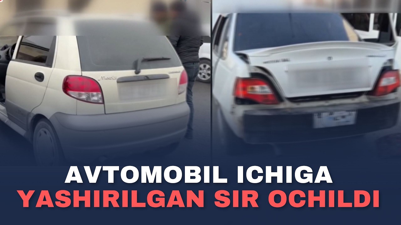 Farg'onada postda Matiz va Neksiya ichidagi topilmalar jinoyatni oshkor qildi