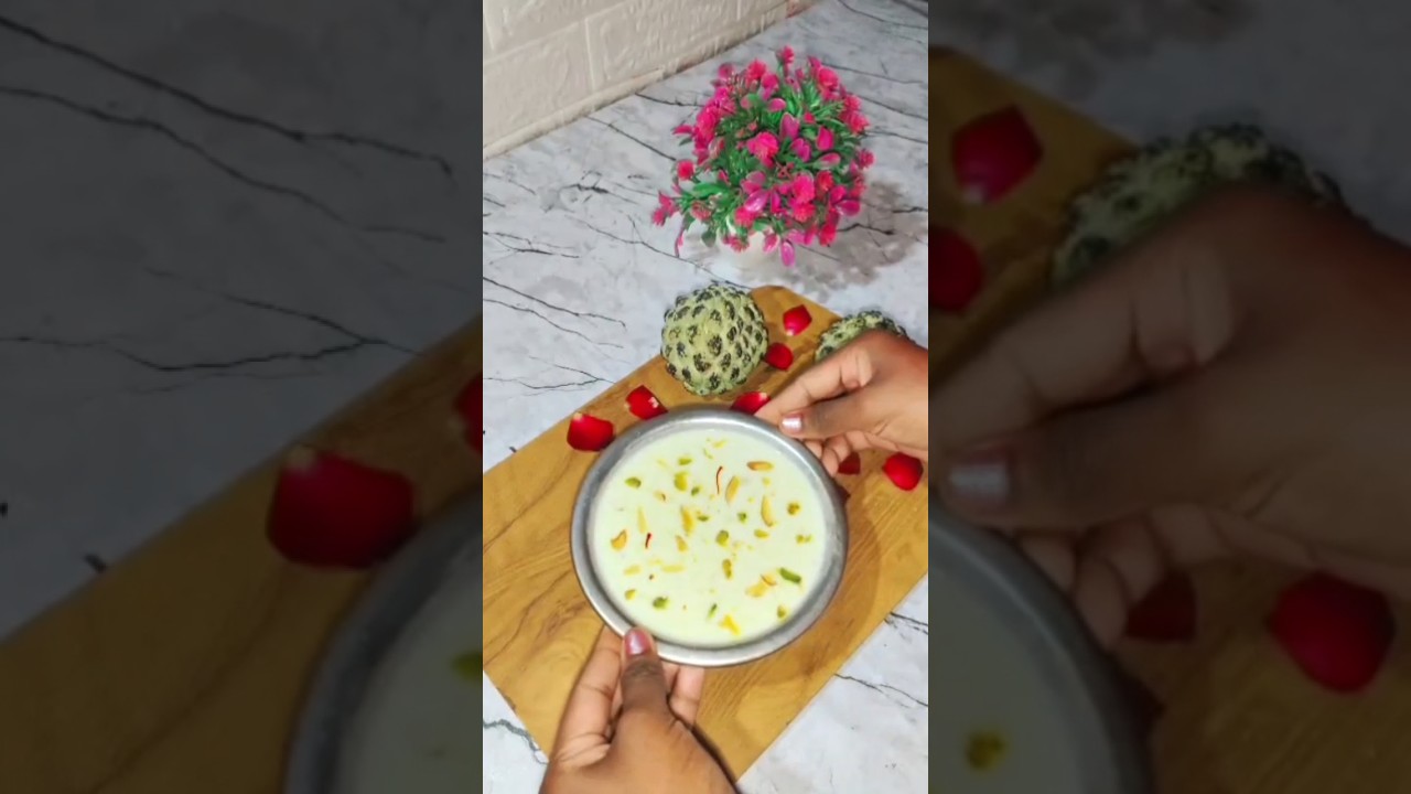 Sitaphal ki kheer recipe 😋 Custard Apple Ki kheer Recipe 