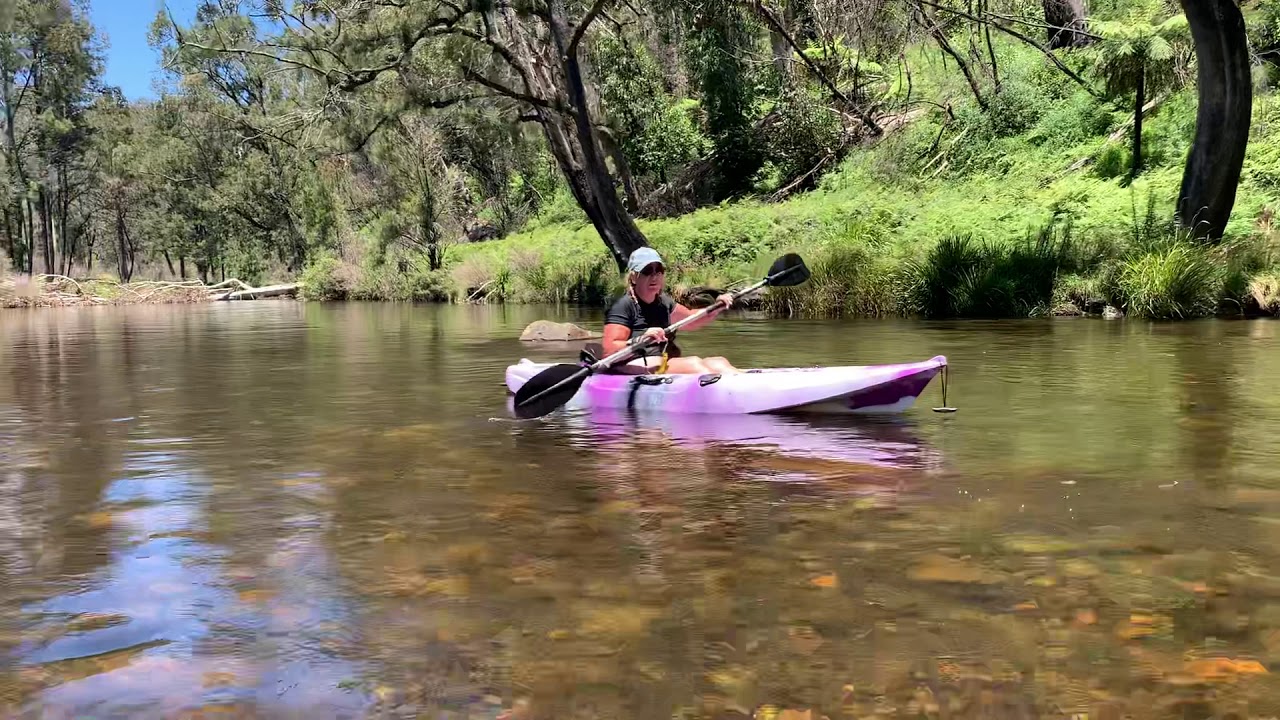 Kayak Styx river wattle flat