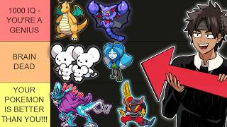 Ranking Competitive Pokémon Based on How Much SKILL They Take to Use... !sub
