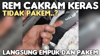 Stiff disc brakes, not gripping properly? Here's how to fix it.