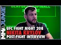 Nikita Krylov Wants Volkan Oezdemir After Knockout Of Gustafsson | UFC London