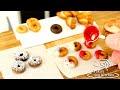 mini food "ドーナツ店" 本当に食べられるミニチュア料理 #83 | Yuka's tiny kitchen