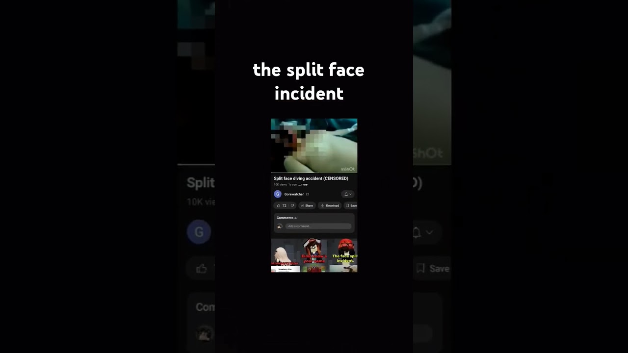 diving split face in spain 2009