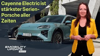 325 Km In 10 Minuten Porsche Cayenne Electric Lädt Mit Bis Zu 400 Kw Emobility Update