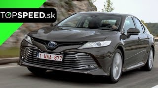 Toyota Camry hybrid 2019 jazda - Alex ŠTEFUCA TOPSPEED.sk