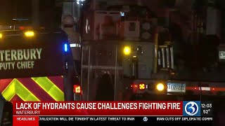Waterbury home destroyed after faulty hydrants delay fire response