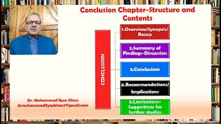 Chapter 5-Conclusion Chapter of a Thesis: Structure and Contents