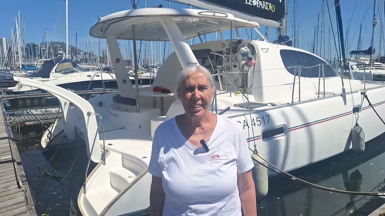 Leopard 40 Catamaran Out of Water Survey