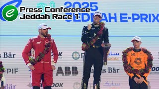 ABB Formula E Post-Race Press Conference | Race 1 Jeddah E-Prix