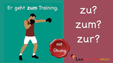 Jak se v němčině používá Zu Zum Zur?