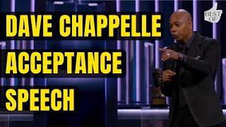 Dave Chappelle Acceptance Speech _ The Kennedy Center _ Mark Twain Prize For American Humor