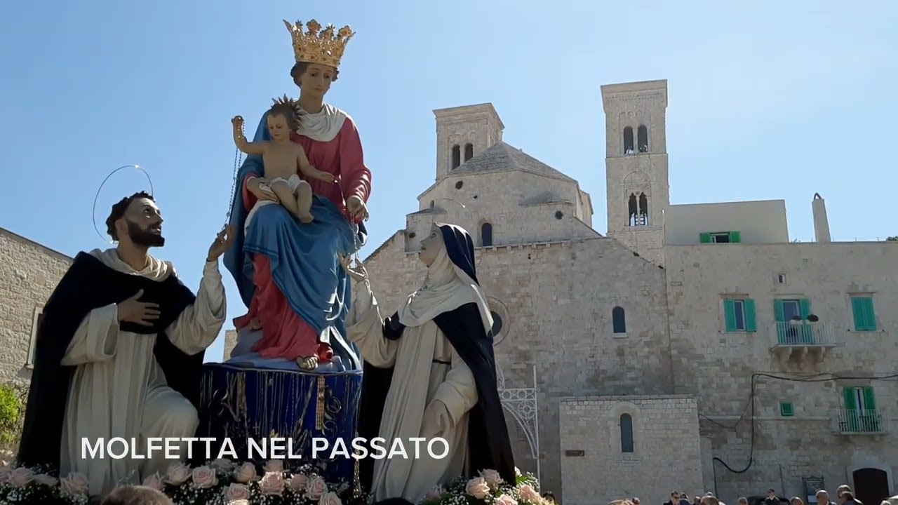 Processione Madonna del Rosario di Pompei. Molfetta 07.05.2023