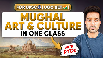 History for UGC NET: Mughal Art & Culture | Architecture, Paintings & Literature
