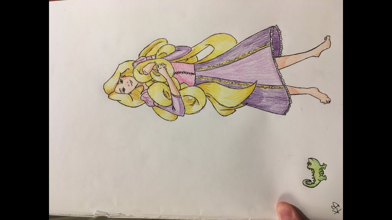 Speed Drawing | Rapunzel