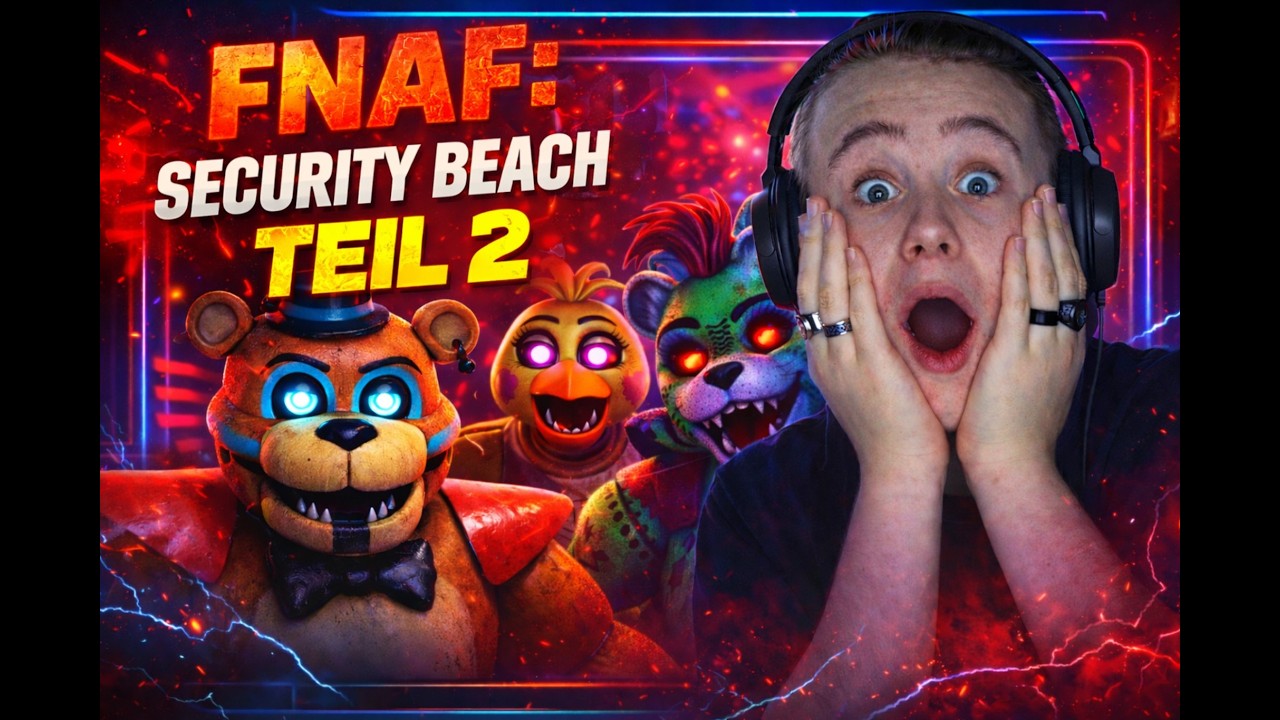 Five nights at Freddys Security Beach Gameplay 2