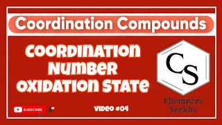 CBSE, UP Board | 12 Ch 5 Complexes | #04 | Coordination Ox. State #complex #coordination_compounds