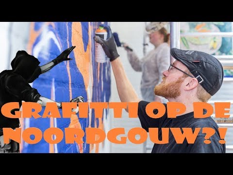 Onthulling graffitimuur de Noordgouw