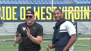 Highlights From WVU Gold Blue Spring Game Featuring Pat White & Pat McAfee