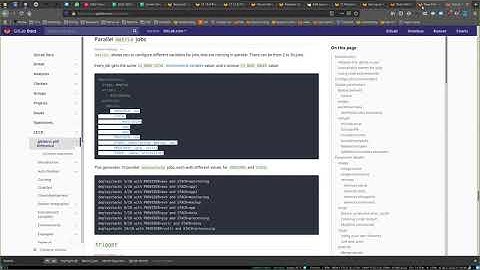 Speed run for matrix builds